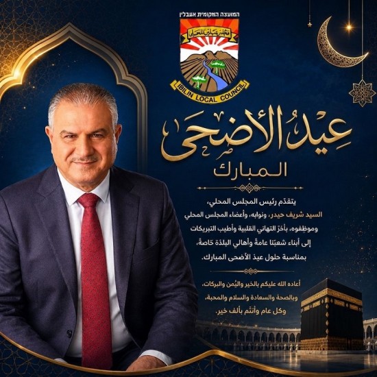 رئيس ونواب واعضاء وموظفي مجلس عبلين المحلي ...