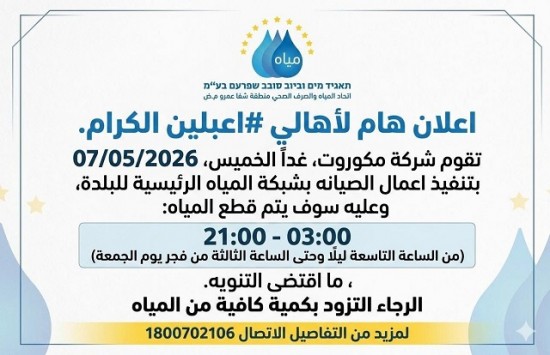 شركة مكوروت تقوم بتنفيذ اعمال الصيانه بشبكة ...