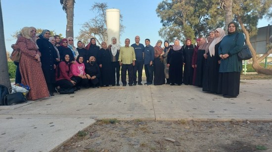 رحلة إيمانية وترفيهية لنساء قسم الوالدية والأسرة إلى القدس 