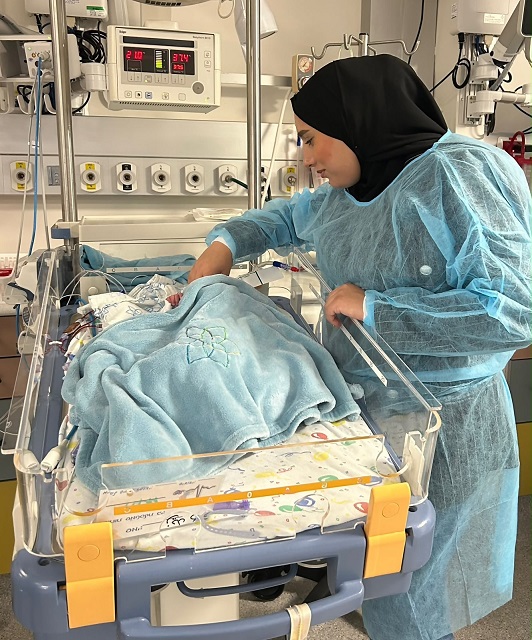 نوبة عمل بدأت بولادة منزلية غير متوقعة