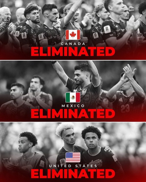 وداع جماعي للدول المستضيفة! لكأس العالم لكرة القدم 2026 